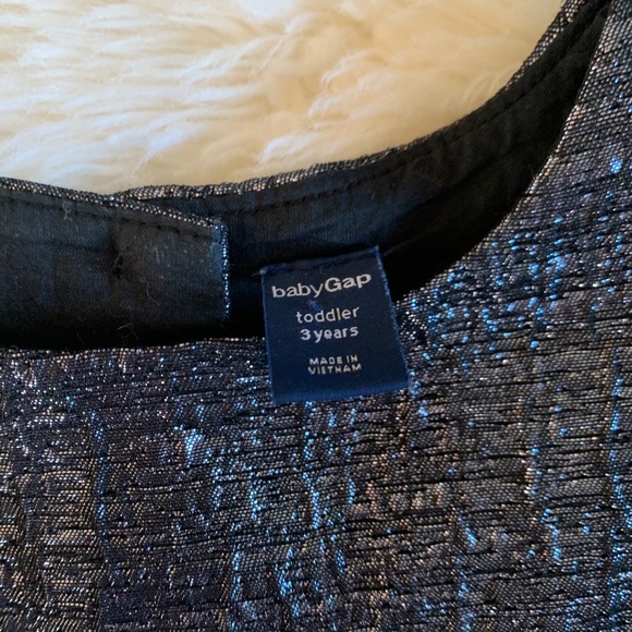 Black/silver dress. Size 3. Super cute! - Picture 2 of 2